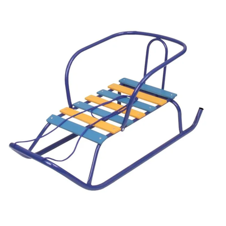 Санки синие детские