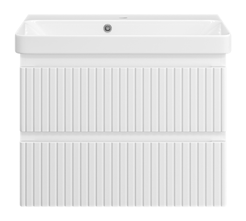 Тумба под раковину Brevita Victory 70 подвесная (белая)