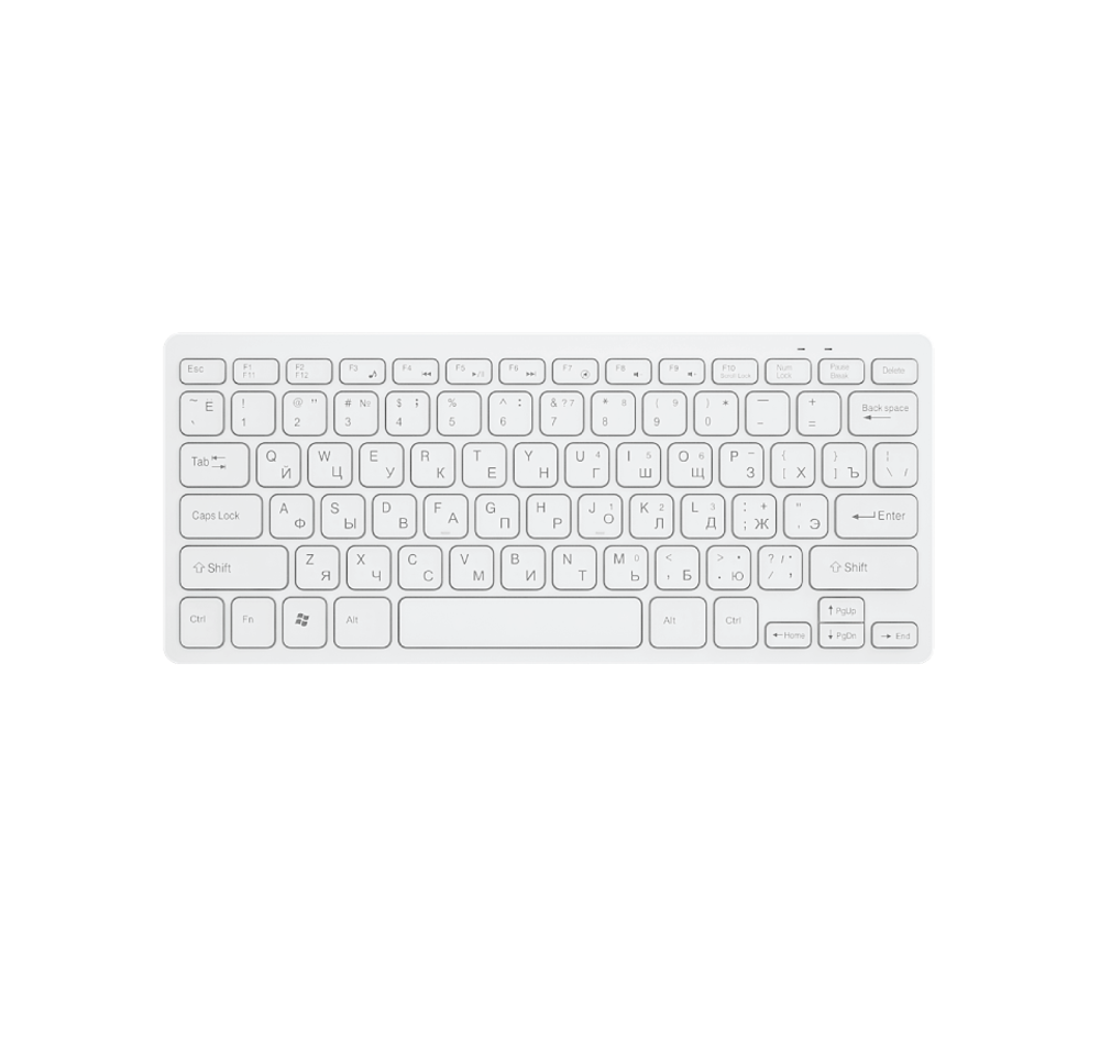 Клавиатура Olmio WK-05 White