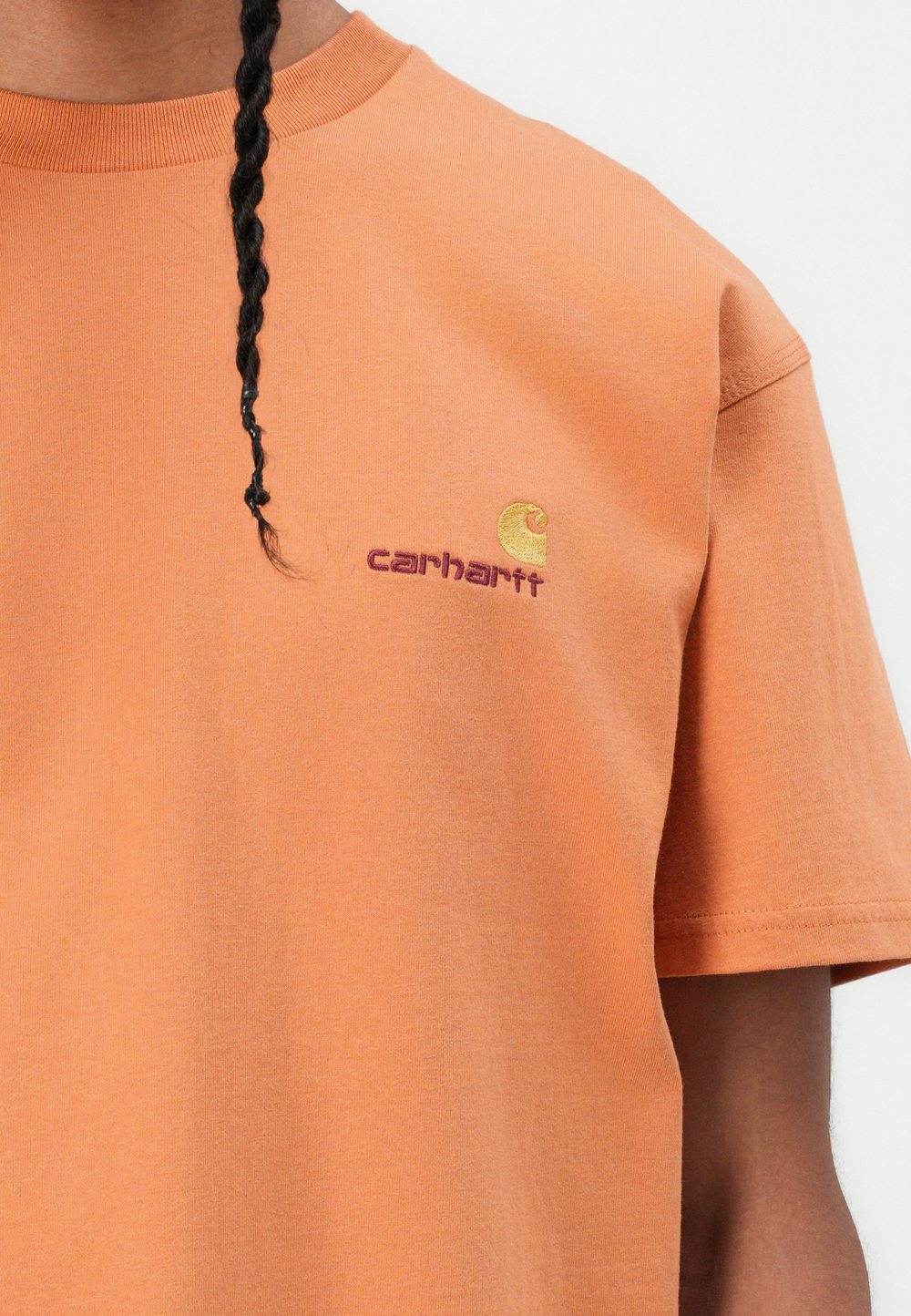 Carhartt WIP Базовая футболка - Оранжевый