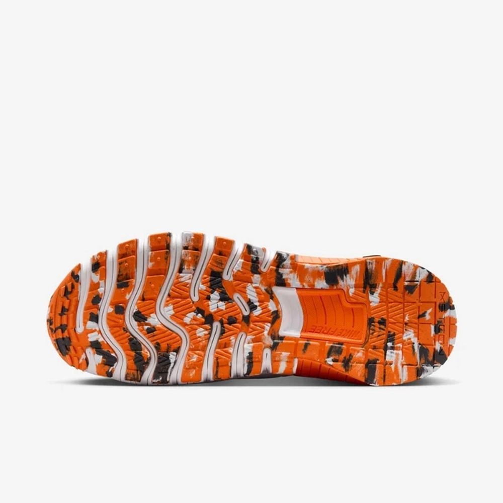 Кроссовки мужские Nike Free Metcon 6 (Бело-Оранжевые)