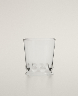 Zara Home стакан из боросиликатного стекла, цвет прозрачный, 10 см