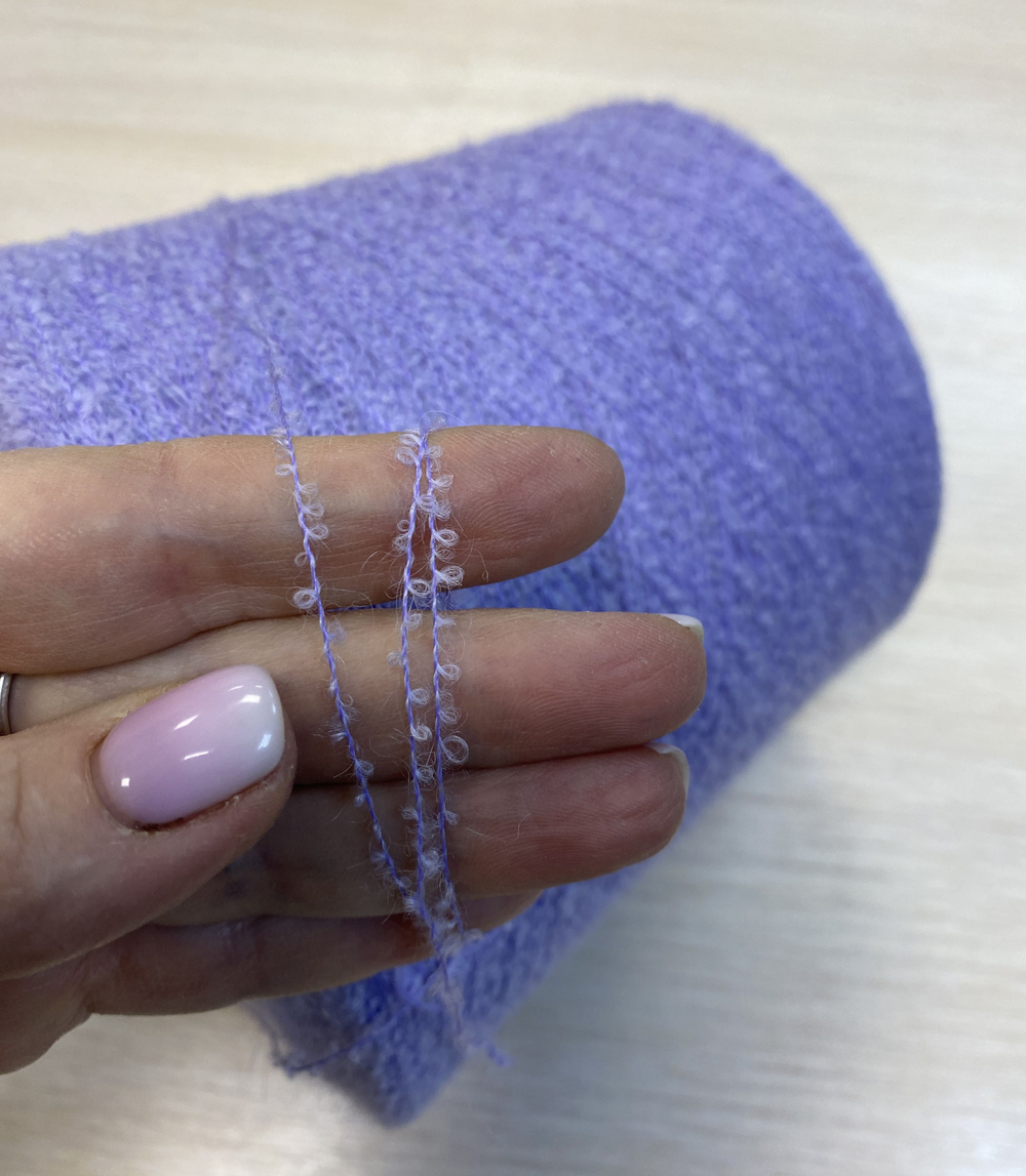 Пряжа на бобине (Италия) 72% альпака 28% п/а Легкое букле 240г 100г-900м