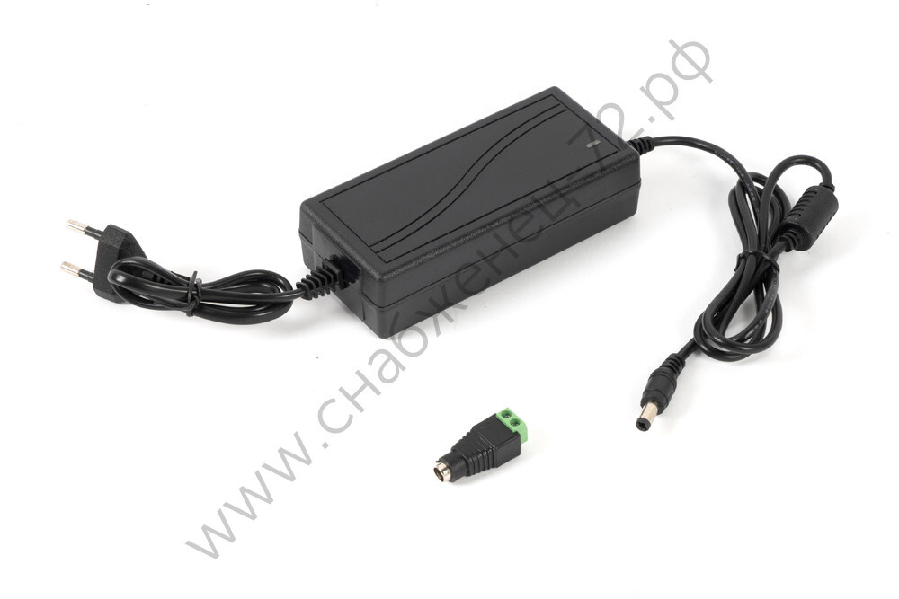 Mollusk-VR 12/6 источник питания 12В, 6А. Сетевой диапазон 110-245В провод с вилкой