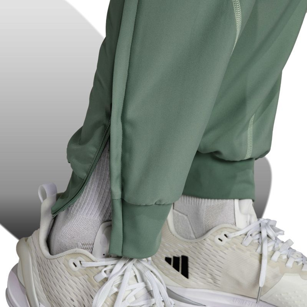 Мужские теннисные штаны Adidas Tennis Pants Pro - зеленый