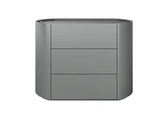 Комод Lagom 3 ящика ширина 100 см (серый)