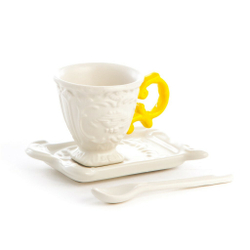 Кофейная пара I-Coffee Yellow 09859 GIA