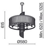 Подвесной светильник Maytoni MOD174PL-06G