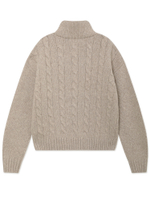 Свитер (Half-zip) Half Zip Cable Knit Jumper