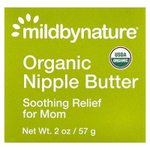 Mild By Nature, органическое масло для сосков, 57 г (2 унции)