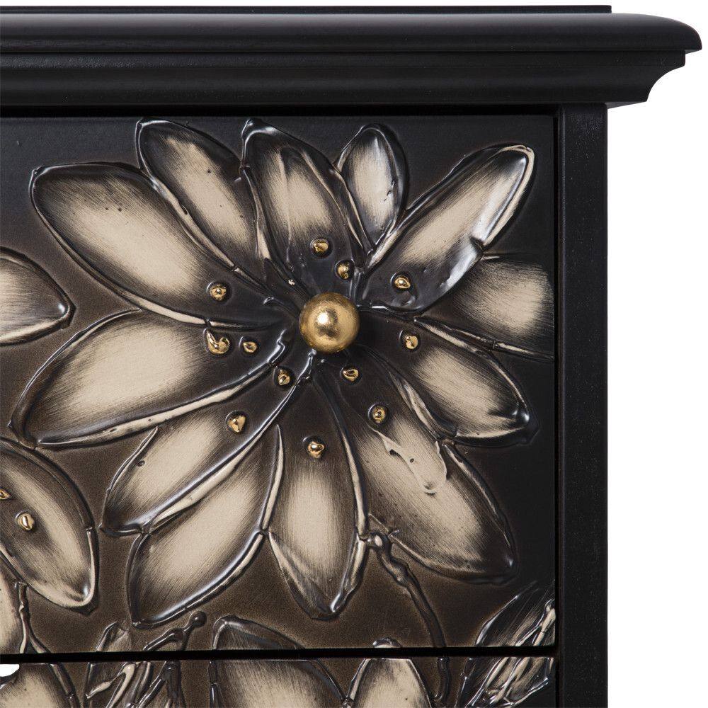 Тумба для обуви Терра-3 (с 3-мя ящиками) Каштан Амбер