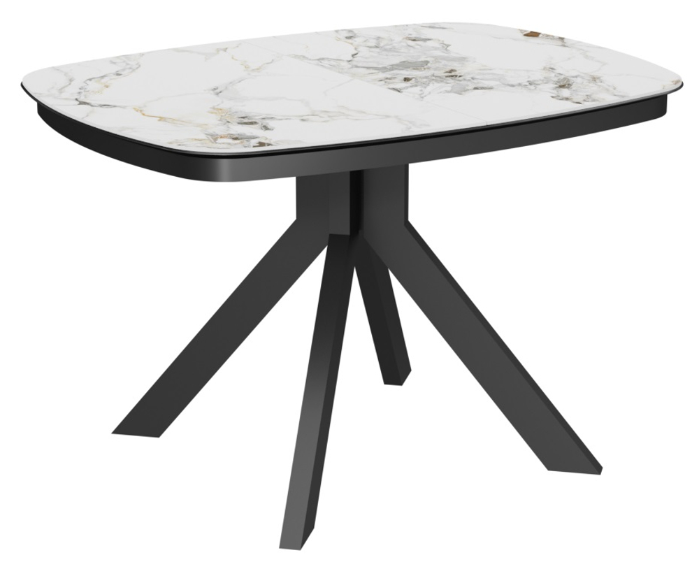 Сохо-С (Кубика) Стол обеденный 1000/1200мм (+320мм) 111Q (керамика)