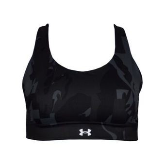 ТОП теннисный Under Armour Womens Iso Chill Team Mid Bra - черный