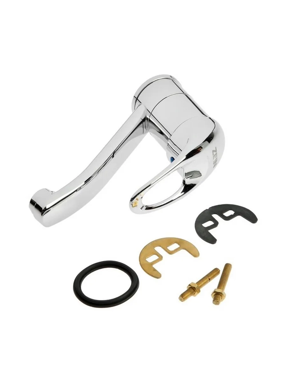 Современный кухонный смеситель с низким изливом