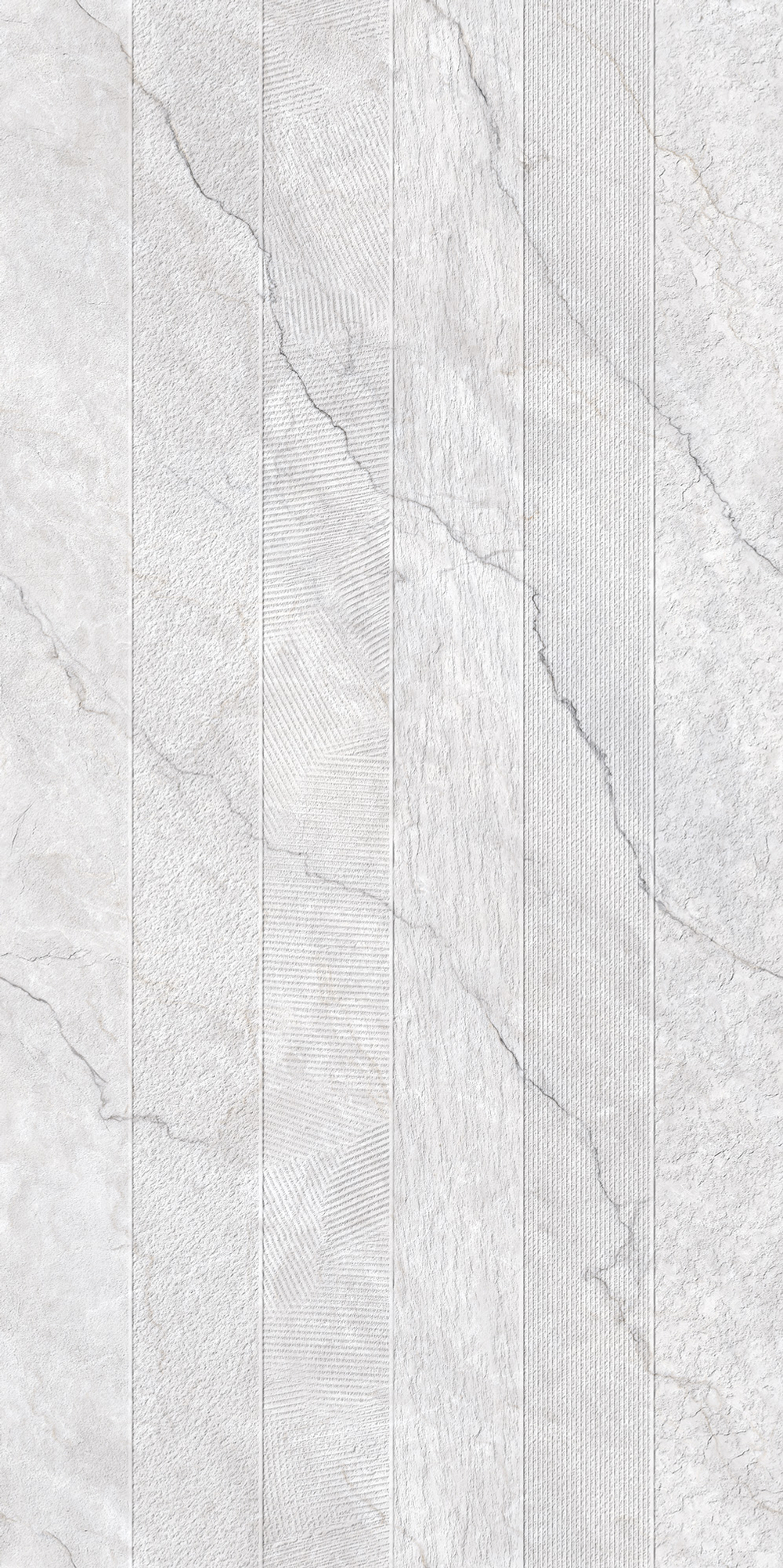 Керамогранит, Creanza, LUMIERE WHITE DECOR, 1600x800 мм, матовая с глянцевым эффектом