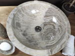 Раковина из оникса Drum Grey Medium DO-60201 45*45*15