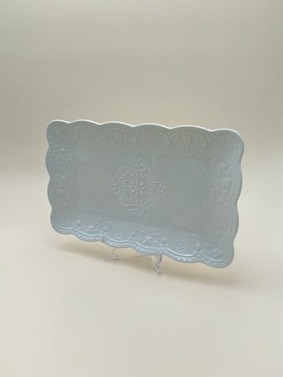 Блюдо сервировочное прямоугольное 31х18х3 см.