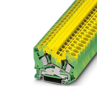 3038147 - STS 6-PE - Заземляющий клеммный модуль с пружинными зажимами