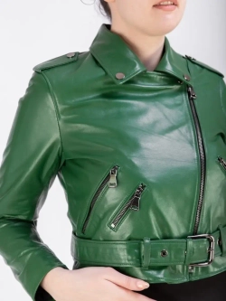 Косуха женская натуральная куртка кожаная Турция