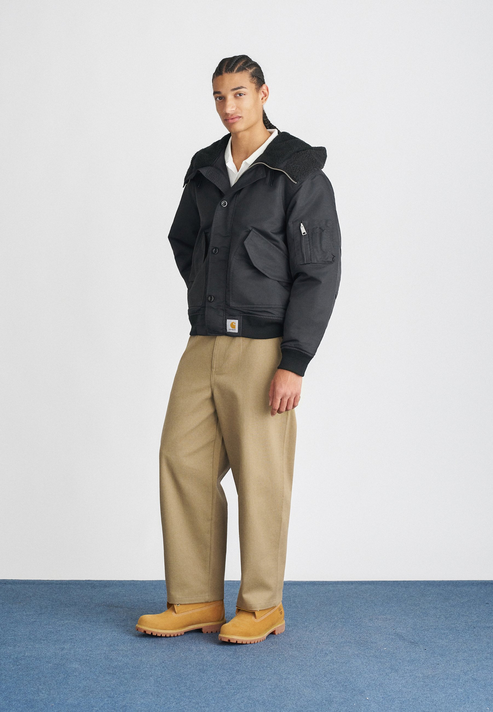 Carhartt WIP OLTERA - Демисезонная куртка - Чёрный