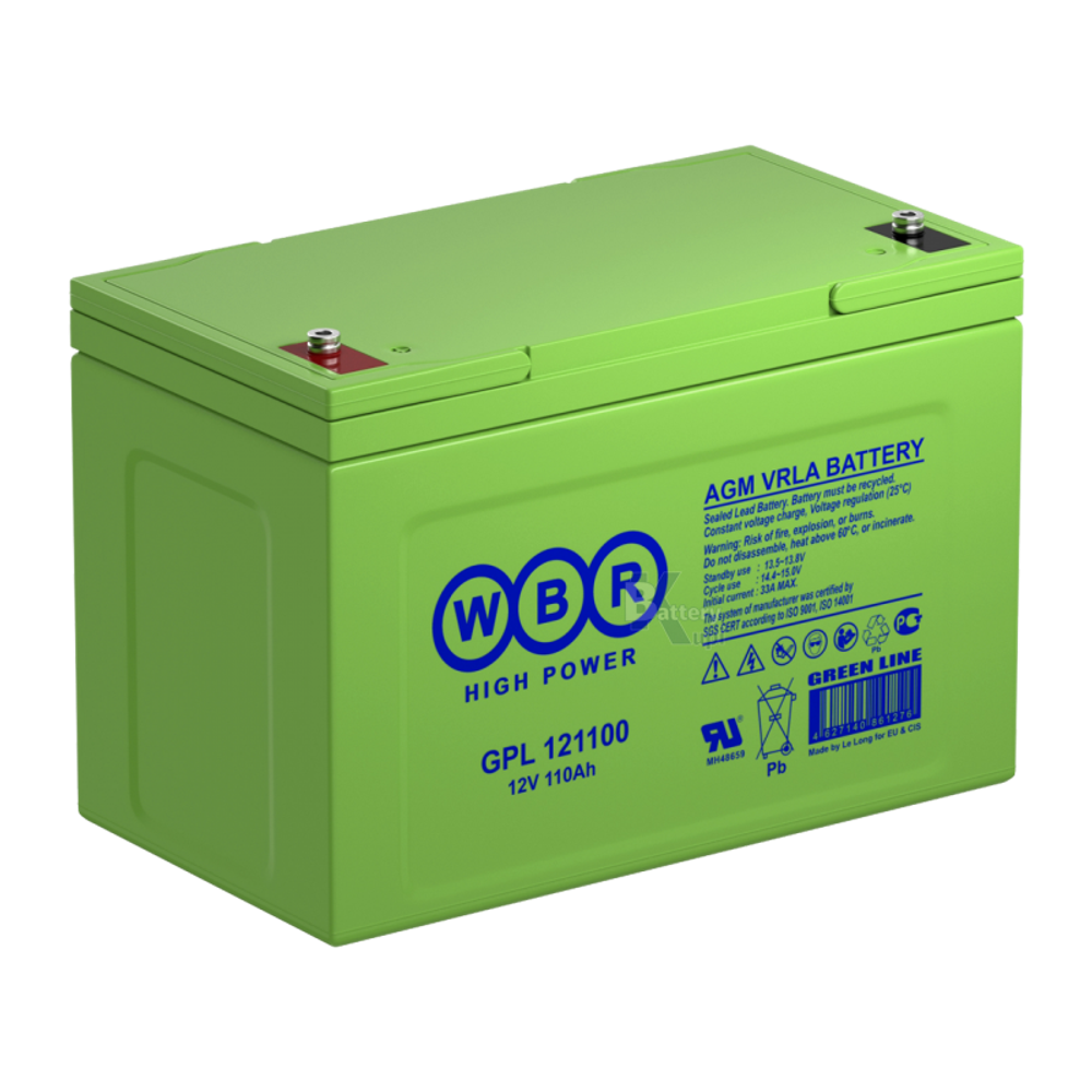 Аккумулятор WBR GPL 121100 (AGM)