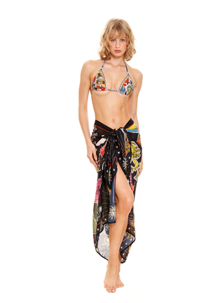 Парео 12306 Marine Embellished Agua Bendita