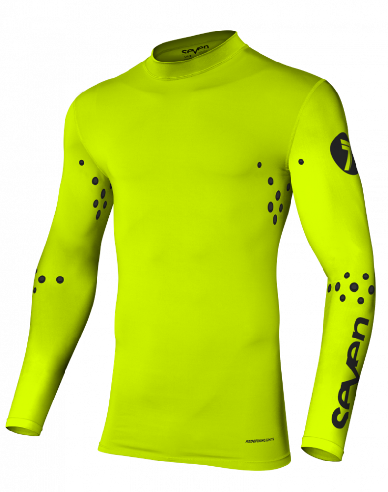 Мотоджерси ZERO SLAY LASER CUT COMPRESSION FLO YELLOW