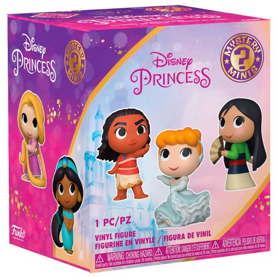 Фигурка Funko Mystery Minis Disney Ultimate Princess 1 штука в ассортименте (из 12) 54740 / Фигурка Фанко Мистери Минис по мотивам вселенной "Дисней"