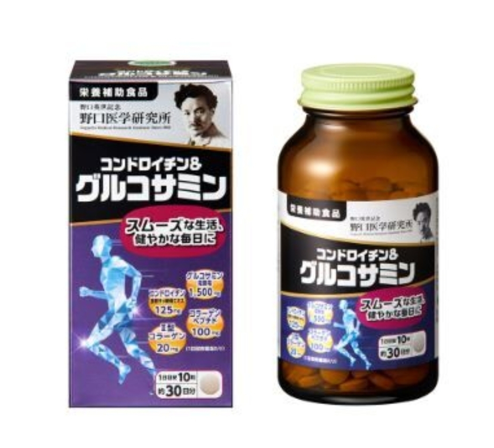 Глюкозамин + хондроитин + коллаген II типа + пептиды коллагена Noguchi,30дней