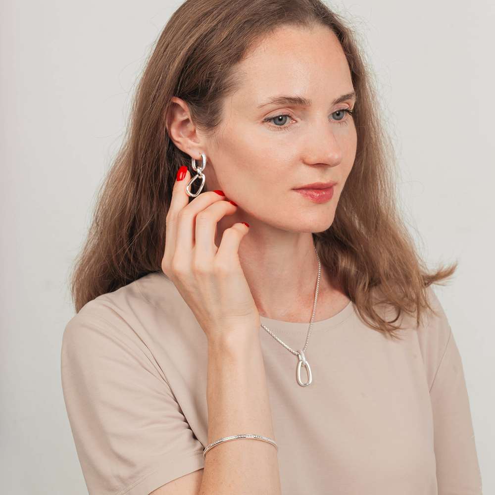 Серьги Fiore Luna ABE27622-03 S