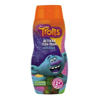 КЛ ТРОЛЛИ,Детская гель-пена д/душа 300мл.