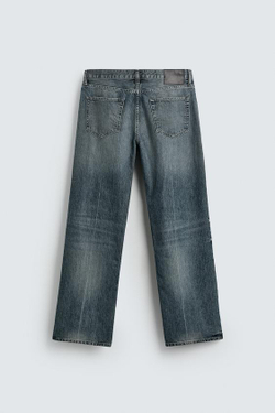 ZARA ДЖИНСЫ FLARE FIT, ЧЕРНИЛЬНО-СИНИЙ