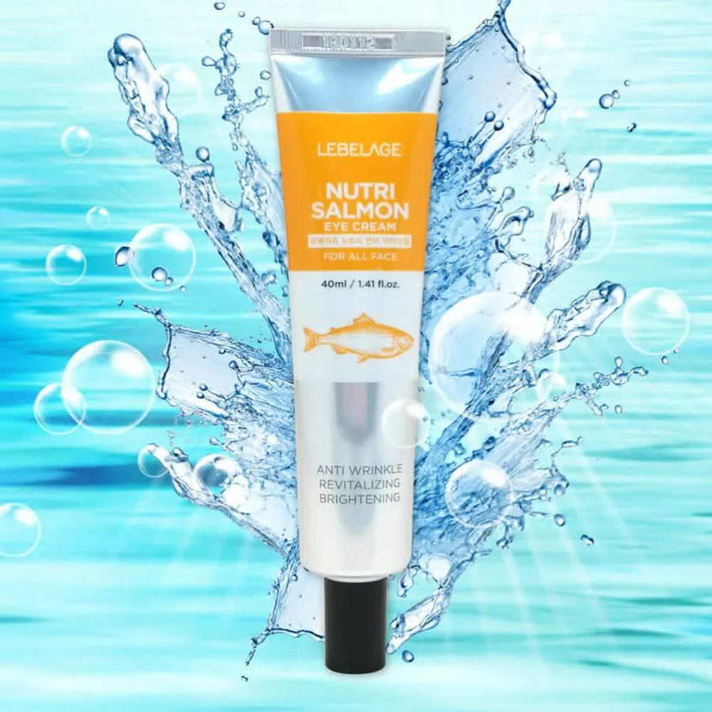 Крем для век Lebelage Nutri Salmon Eye Cream Питательный с лососевым маслом 40 мл