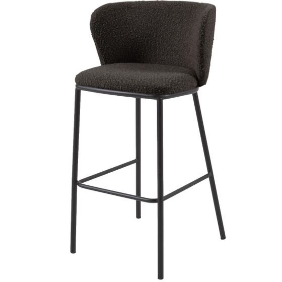 Барный стул Ciselia черный | La Froma | Испания | Купить в Hallberg.ru