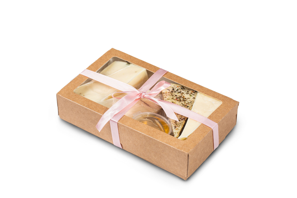 Коробка для пряников Eco tabox КРАФТ 26х15х4 см