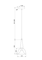 Подвесной светильник Freya FR8009PL-01GB