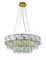 5776P/9A PLATING BRASS+CLEAR (1) Люстра NW