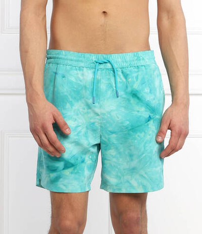 шорты для плавания Guess Underwear - бирюзовый(F2GT23 WO07L)