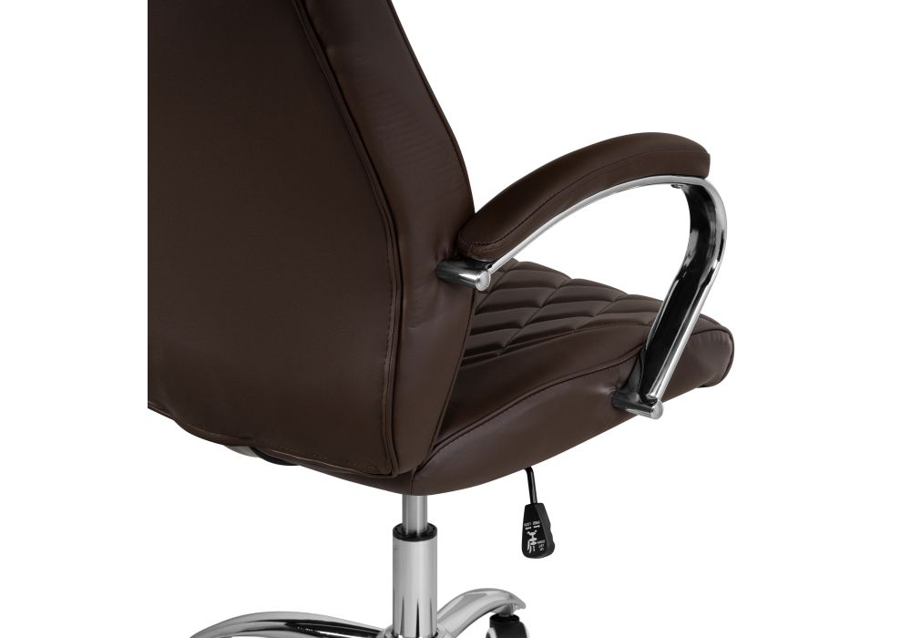 Компьютерное кресло Monte темно-коричневое