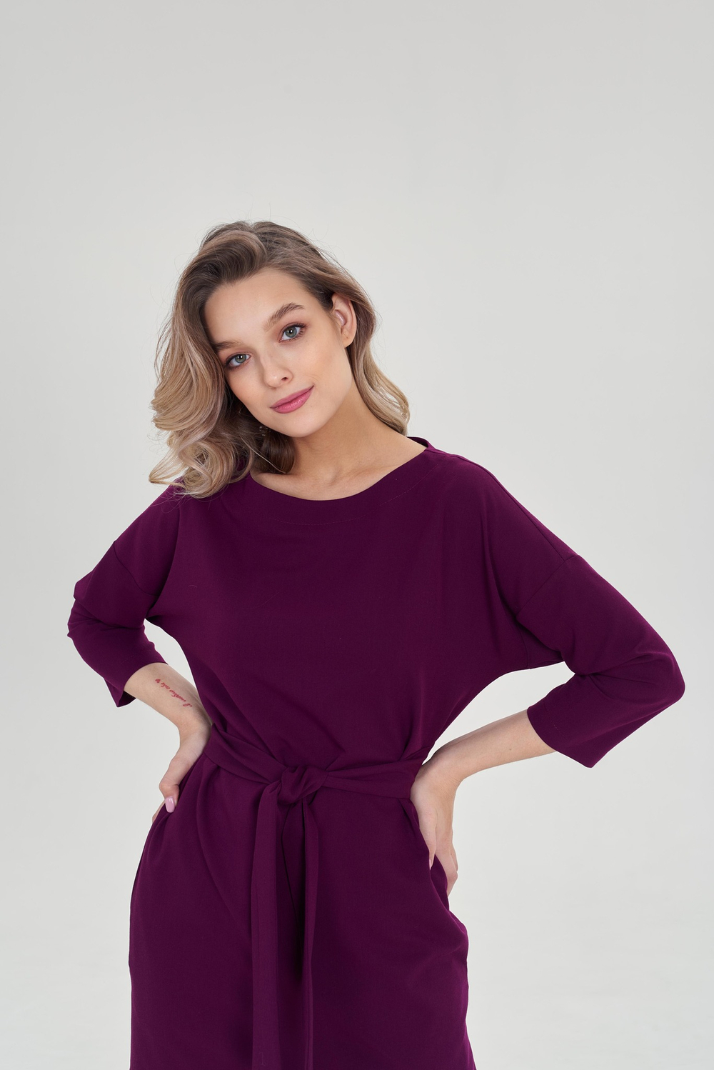 Блуза медицинская женская | Бл-365 3/4 либерти люкс