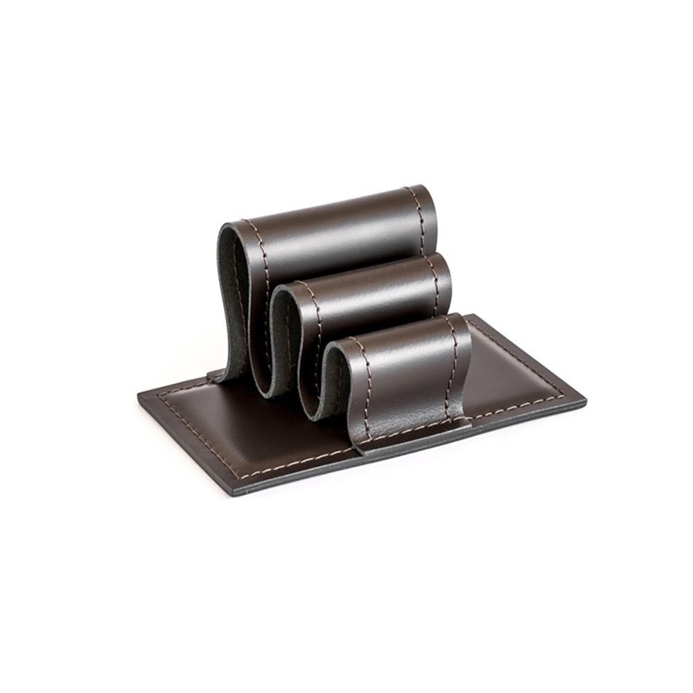 Визитница из двухслойной кожи Cuoietto с металлической вставкой 155*85*80 (CHBCMet155-85-80) 13