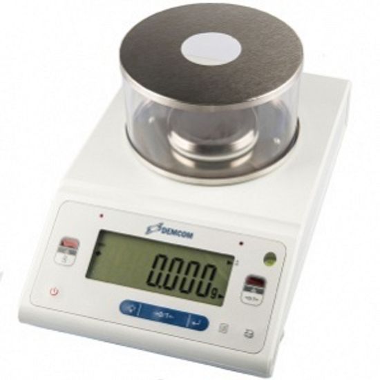 Лабораторные весы DEMCOM DL-213 с гирей