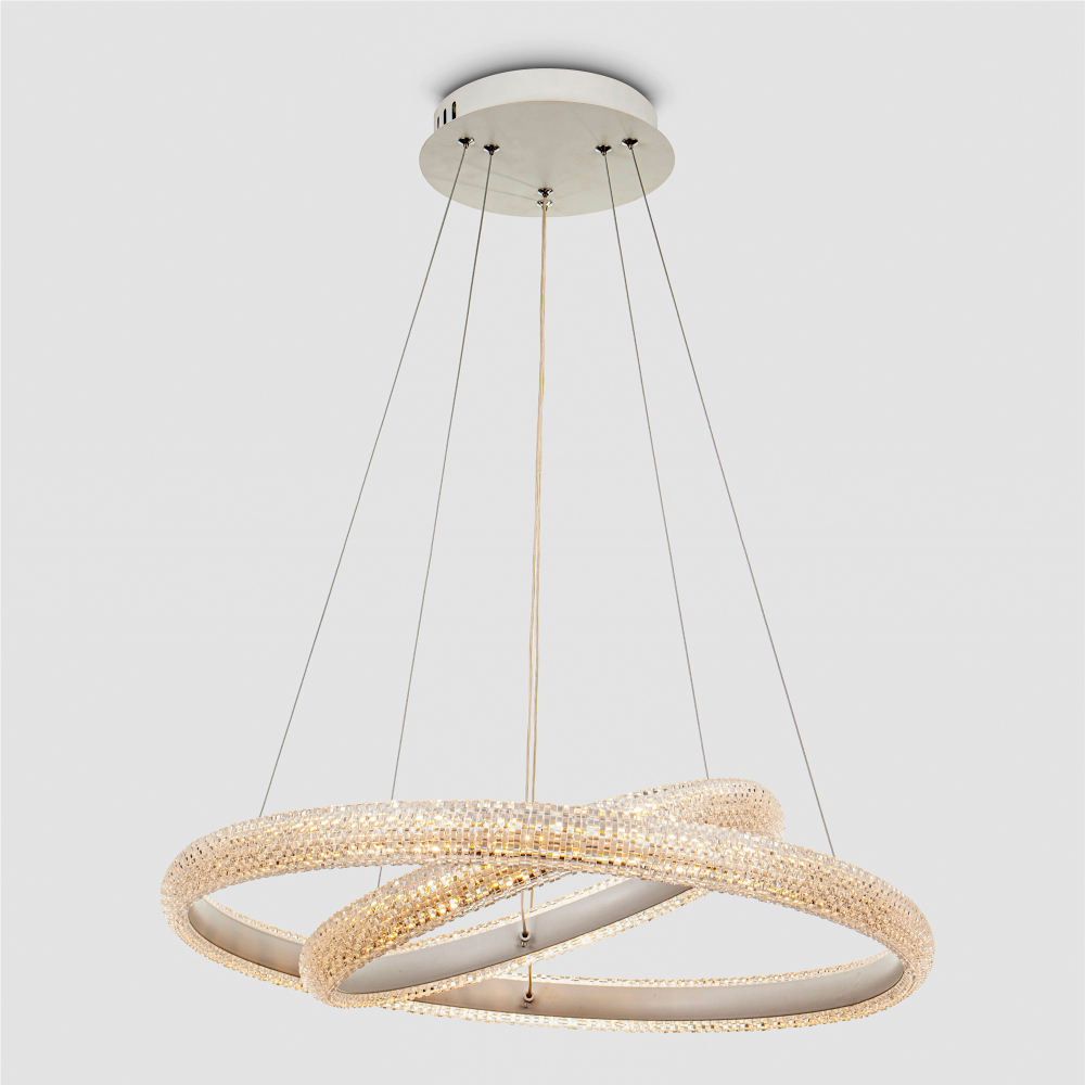 Подвесной светодиодный cветильник LED4U L1588-60-40 WT