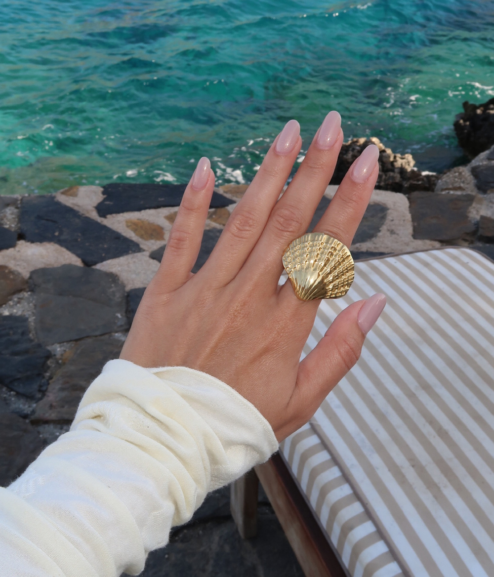 Кольцо SEASHELL gold