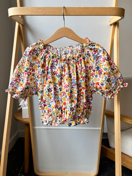 Хлопковая блузка Il Gufo, 116