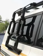 Укороченная платформа на крышу с лестницей для Toyota Land Cruiser Prado 250 LC250 2024+ Тойота крузер крузак органайзер обвес