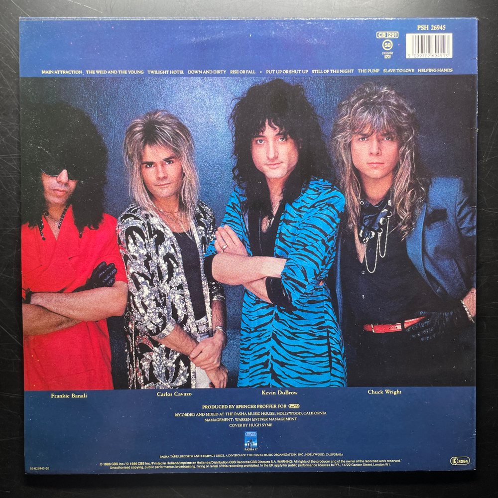 Quiet Riot ‎– QR III (Голландия 1986г.)
