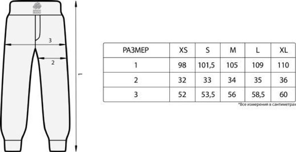 Брюки Flame Sprint Голубые - фото 5