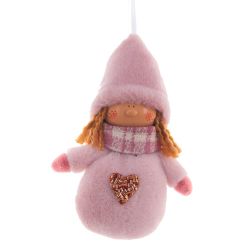 GAEM Украшение новогоднее "Девочка", L9 W4 H16 см, 3в.