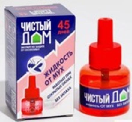 Жидкость от мух и комаров 45 дней Чистый Дом 39 мл (1/80)